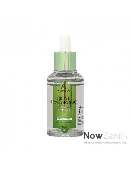 [3W CLINIC LAB] Cica & Hyaluronic Calming Ampoule - 50ml