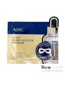 [A.H.C] Premium Brightening Hydra Gold Foil Eye Mask - 1Pack (7ml x 5ea)
