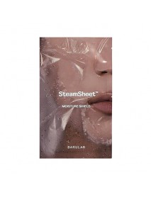 [BARULAB] SteamSheet Moisture Shield Oillock Facial Mask - 1Pack (22g x 5ea)