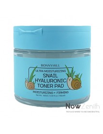 [BONNYHILL] Snail Hyaluronic Toner Pad - 180ml (60pads)