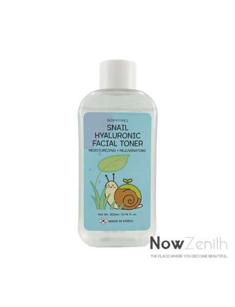 [BONNYHILL] Snail Hyaluronic Facial Toner - 300ml