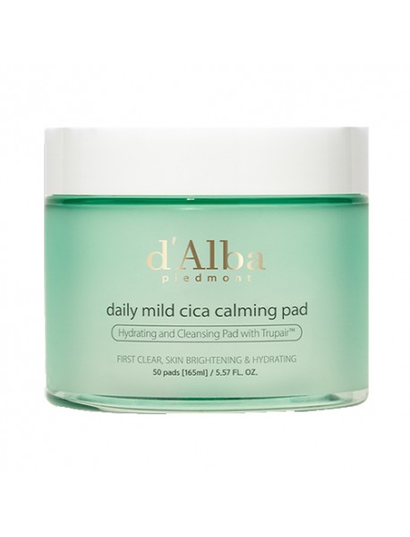 (DALBA) Daily Mild Cica Claming Pad - 165ml (50pads)