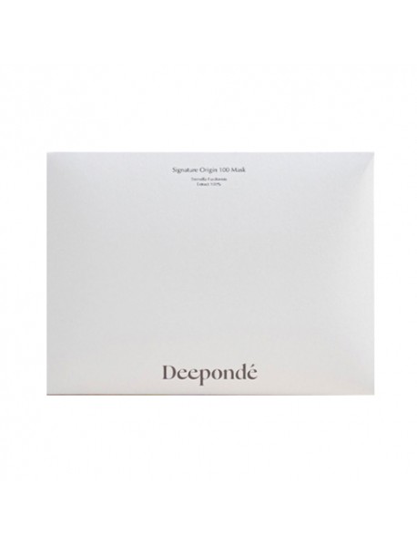 (DEEPONDE) Signature Origin 100 Mask - 1Pack (2 Sheets)