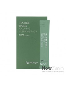 [FARM STAY] Tea Tree Biome Calming Sleeping Pack - 1Pack (4ml x 20pcs)