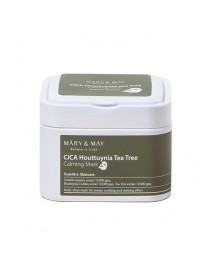 [MARY & MAY] Cica Houttuynia Tea Tree Calming Mask - 400g (30pcs)
