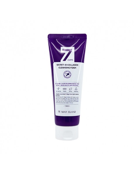 7 days secret 4d collagen cleansing foam что это