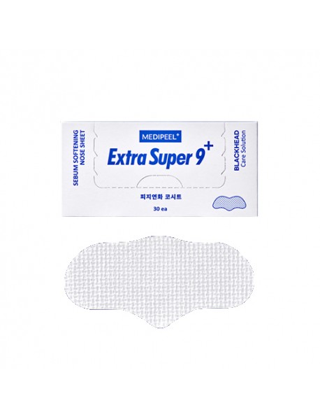 (DS) (MEDIPEEL+) Extra Super 9+ Sebum Softening Nose Sheet - 1Pack (30 Sheets)