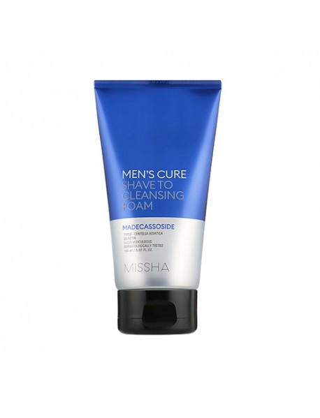 [MISSHA] Mens Cure Shave To Cleansing Foam - 150ml