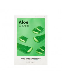 [MISSHA] Airy Fit Sheet Mask - 10pcs #Aloe