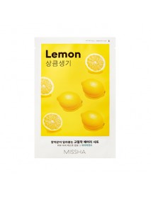 [MISSHA] Airy Fit Sheet Mask - 10pcs #Lemon