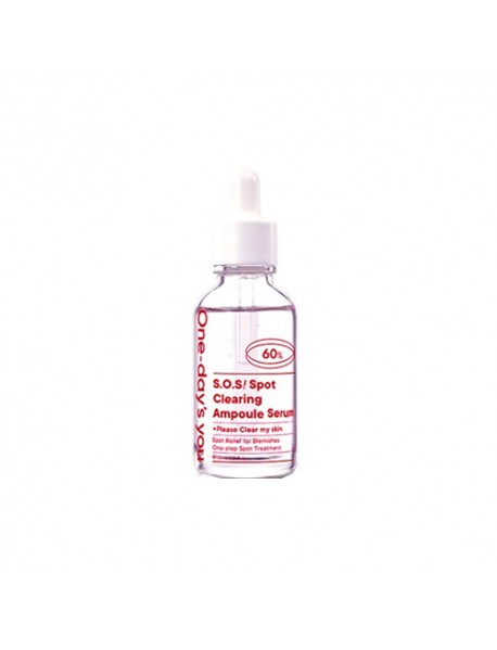 (ONE-DAYS YOU) S.O.S Spot Clearing Ampoule Serum - 30ml