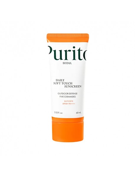 [PURITO] Daily Soft Touch Sunscreen - 60ml (SPF50+ PA++++)