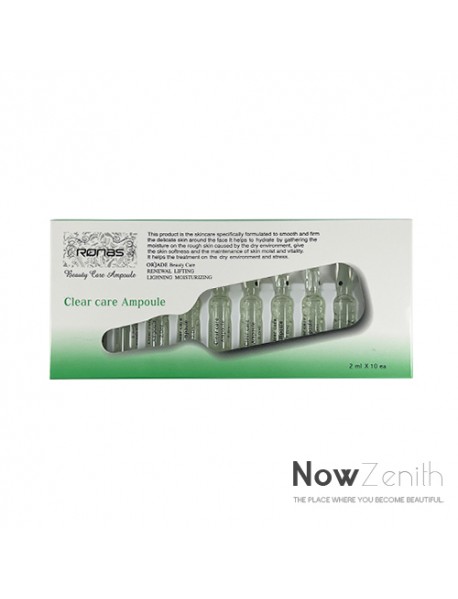 [RONAS] Clear Care Ampoule - 1Pack (2ml x 10ea)