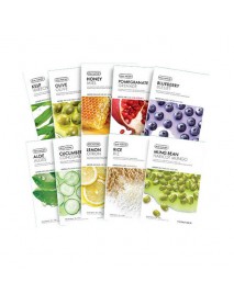 [THE FACE SHOP] Real Nature Face Mask - Random 10pcs