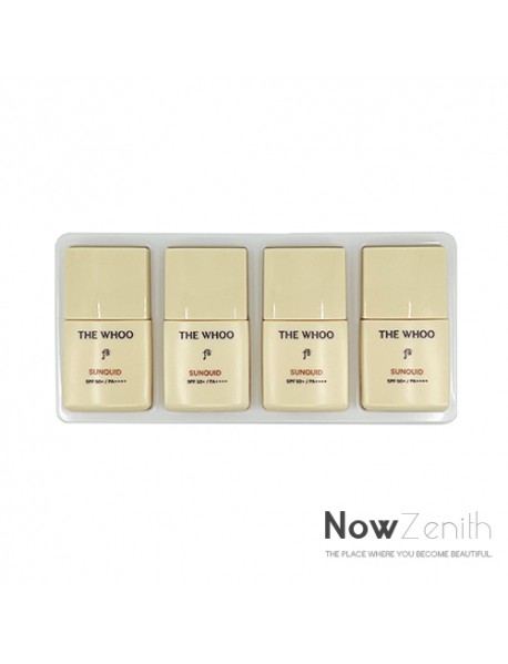 [THE WHOO_SP] Gong Jin Hyang Sunquid UV Protective Lotion Gift Set - 1Pack (13ml x 4ea) (SPF50+ PA++++)