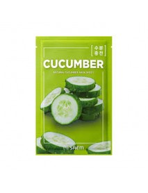 [THE SAEM] Natural Mask Sheet - 10pcs #Cucumber