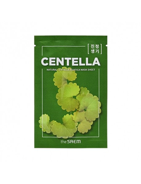 [THE SAEM] Natural Mask Sheet - 10pcs #Centella