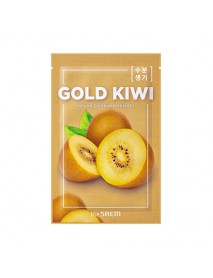 [THE SAEM] Natural Mask Sheet - 10pcs #Gold Kiwi