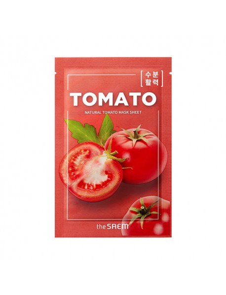 [THE SAEM] Natural Mask Sheet - 10pcs #Tomato