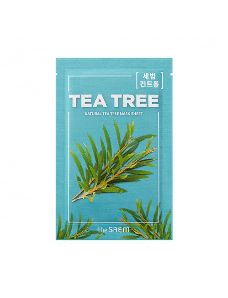 [THE SAEM] Natural Mask Sheet - 10pcs #Tea Tree