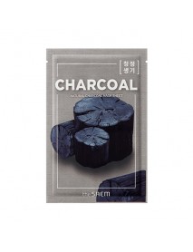 [THE SAEM] Natural Mask Sheet - 10pcs #Charcoal