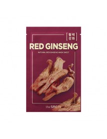 [THE SAEM] Natural Mask Sheet - 10pcs #Red Ginseng