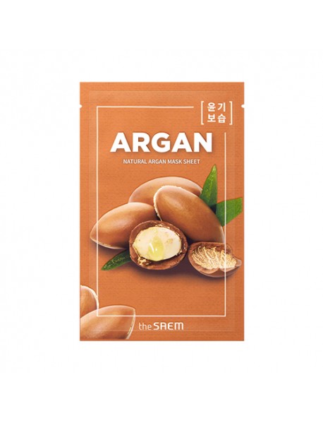 [THE SAEM] Natural Mask Sheet - 10pcs #Argan