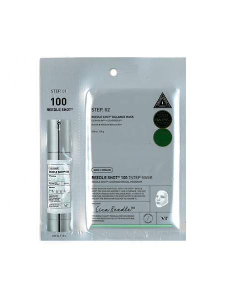 [VT] Reedle Shot 100 2Step Mask - 1pcs (0.5g + 25g)