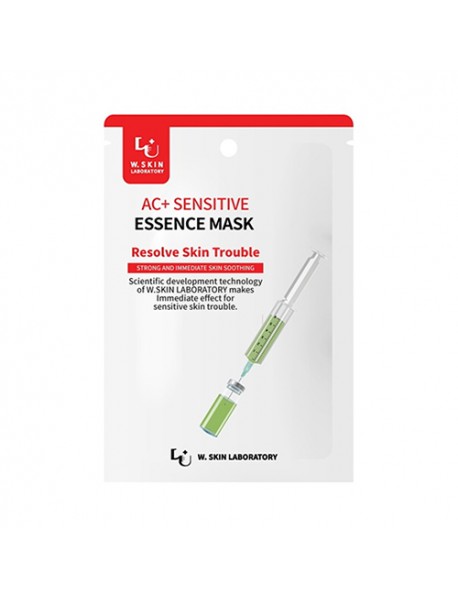 (W.SKIN LABORATORY) AC+ Sensitive Essence Mask - 1Pack (22ml x 10ea)